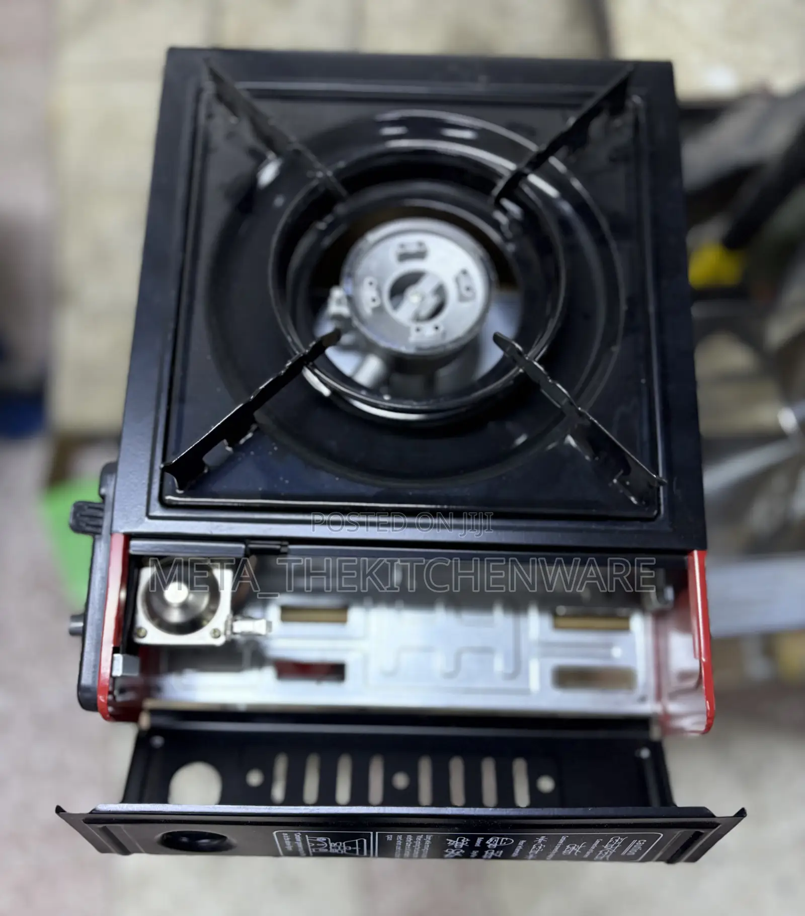Portable Cassette/Butane Single Plate Gas Stove