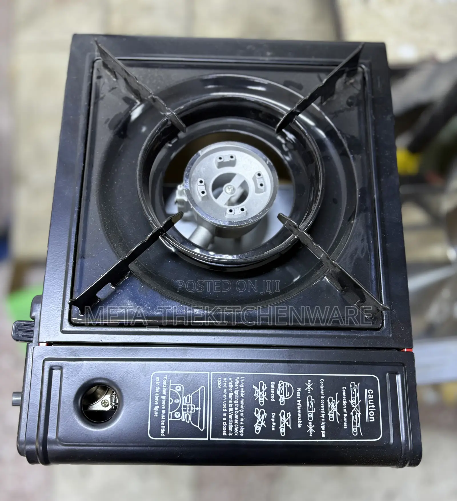 Portable Cassette/Butane Single Plate Gas Stove
