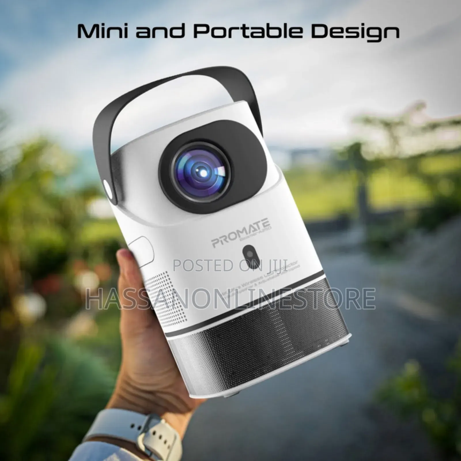 Promate Beamer-A250 Ultra Hd Wireless LCD Projector