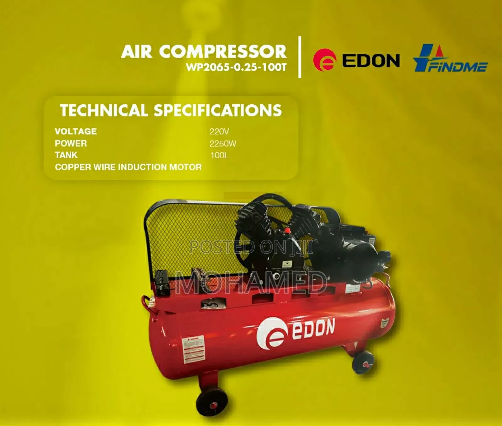 Edon Air Compressor Wp-2065-0-25