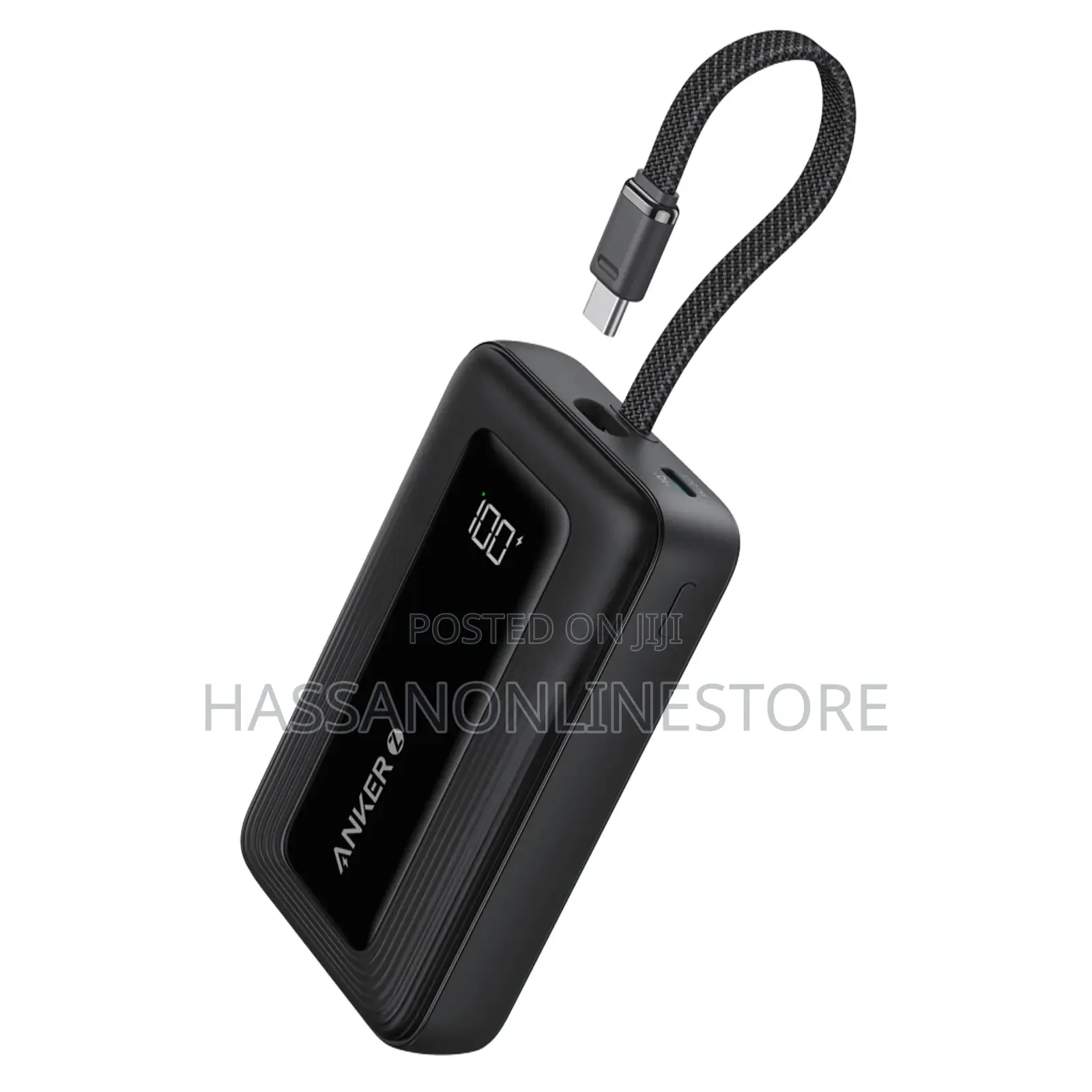 Anker Zolo Power Bank(10,000 Mah, Built-in Usb-C Cable)