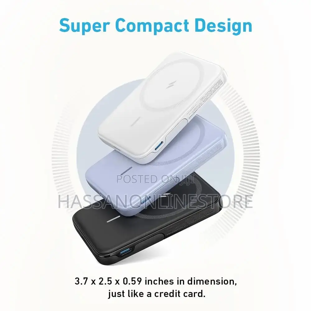 Anker Power Bank 322 Maggo 5000mah Magsafe