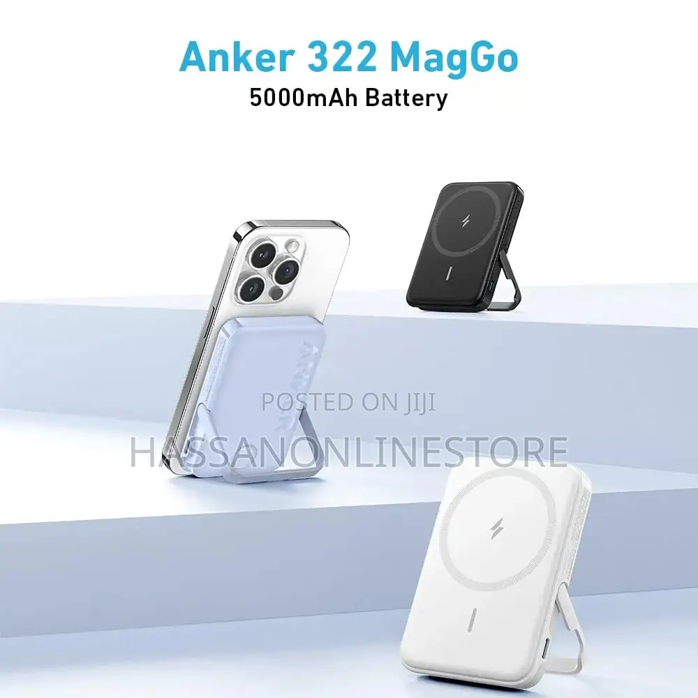 Anker Power Bank 322 Maggo 5000mah Magsafe