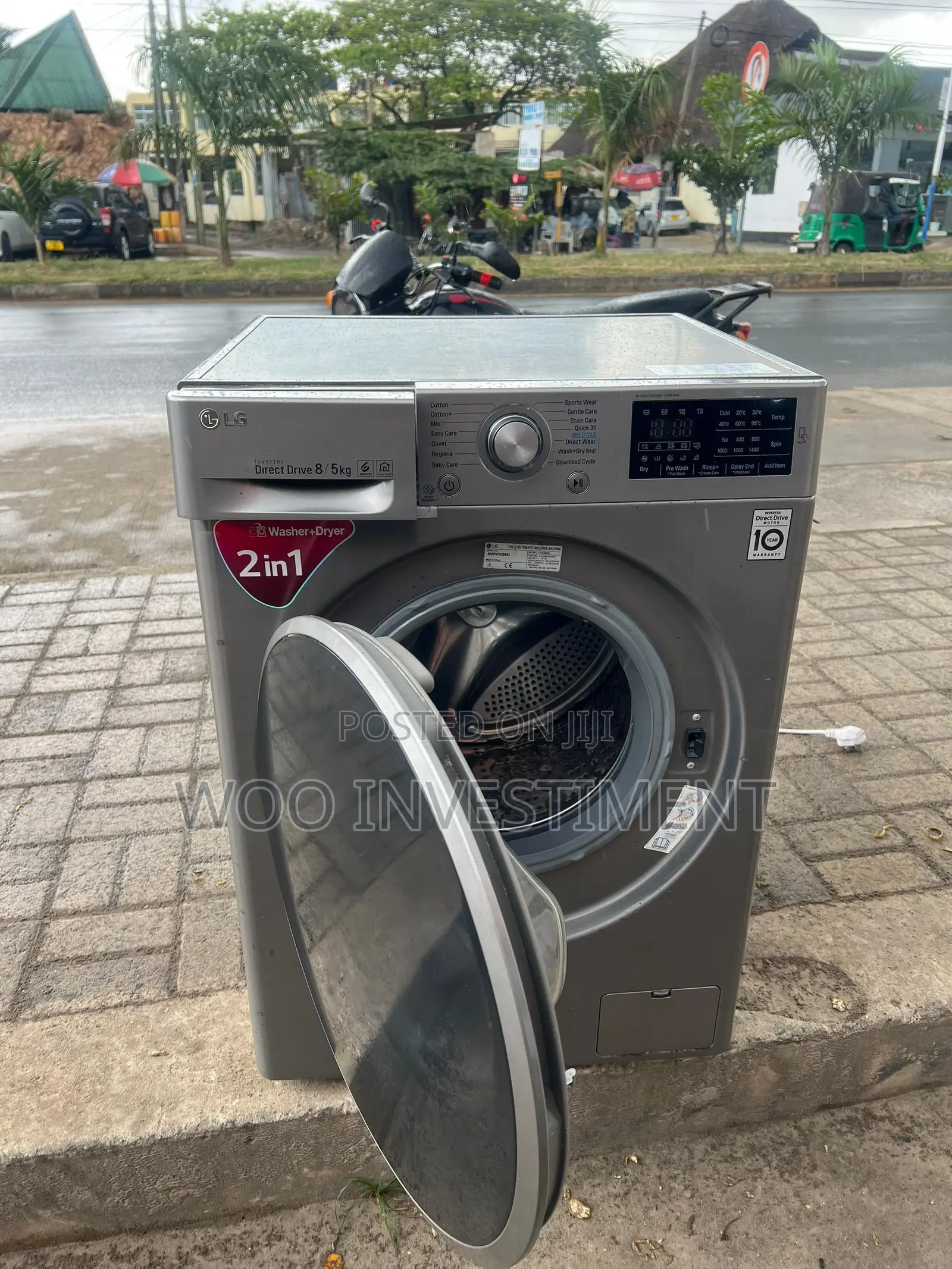 Lg Automatic Washing Machine Kg 8 Kali Sana Mpya Sana