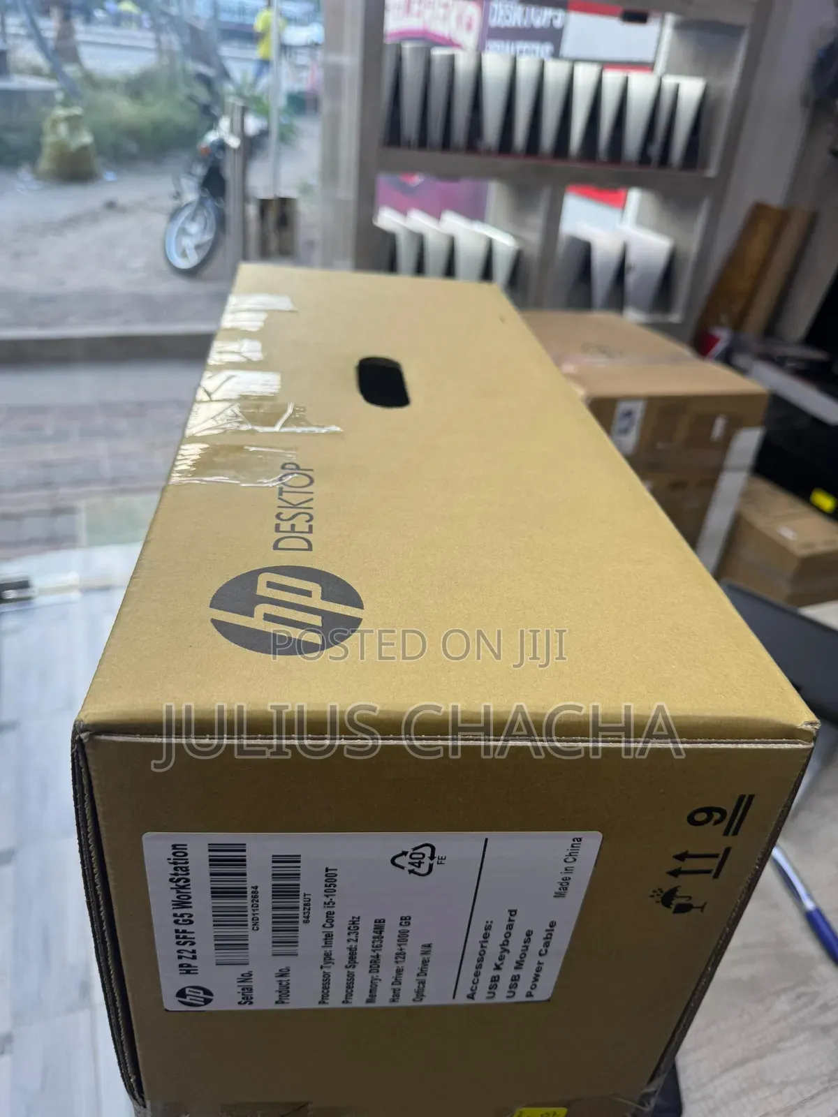 New Desktop Computer HP Z2 G5 SFF 16GB Intel Core I5 HDD+SSD 1T