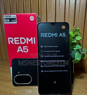 New Xiaomi Redmi A5 4G 64 GB Black