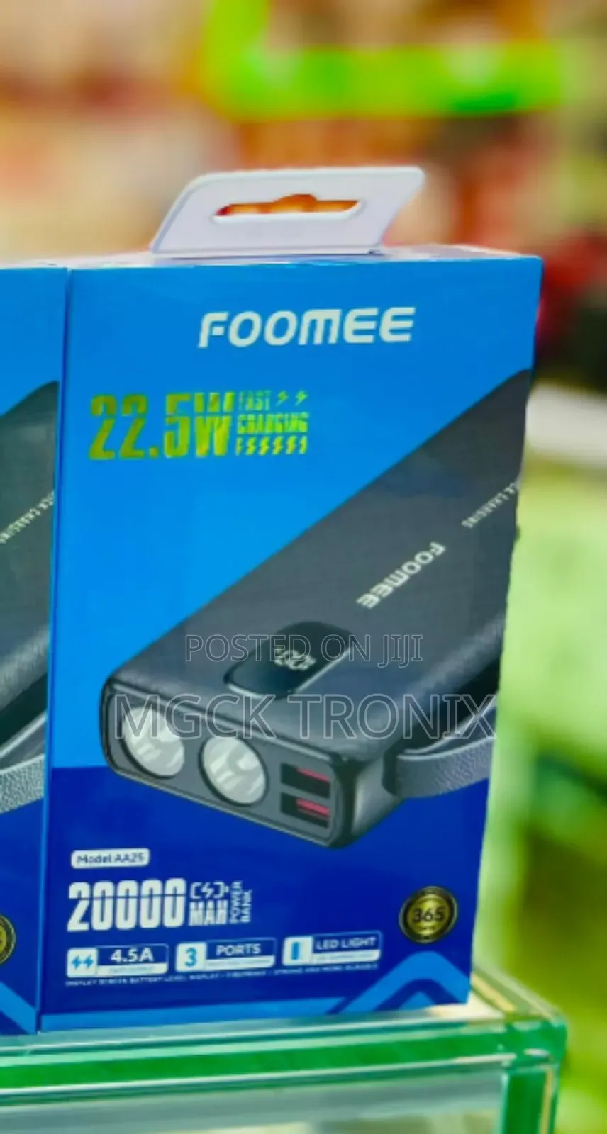 Foomee Power Bank 22.5w Super Fast Charging