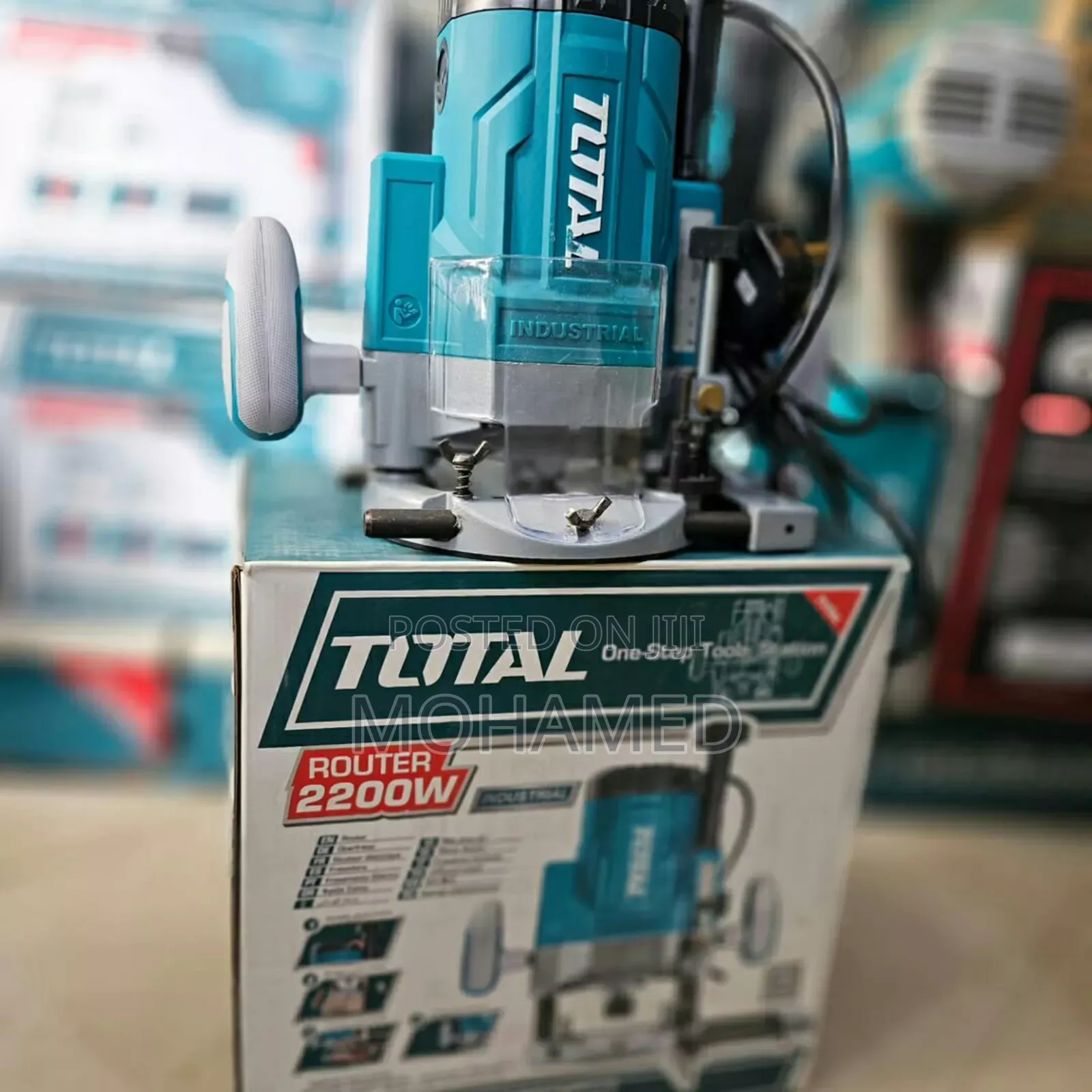 Total Electric Router 2200w