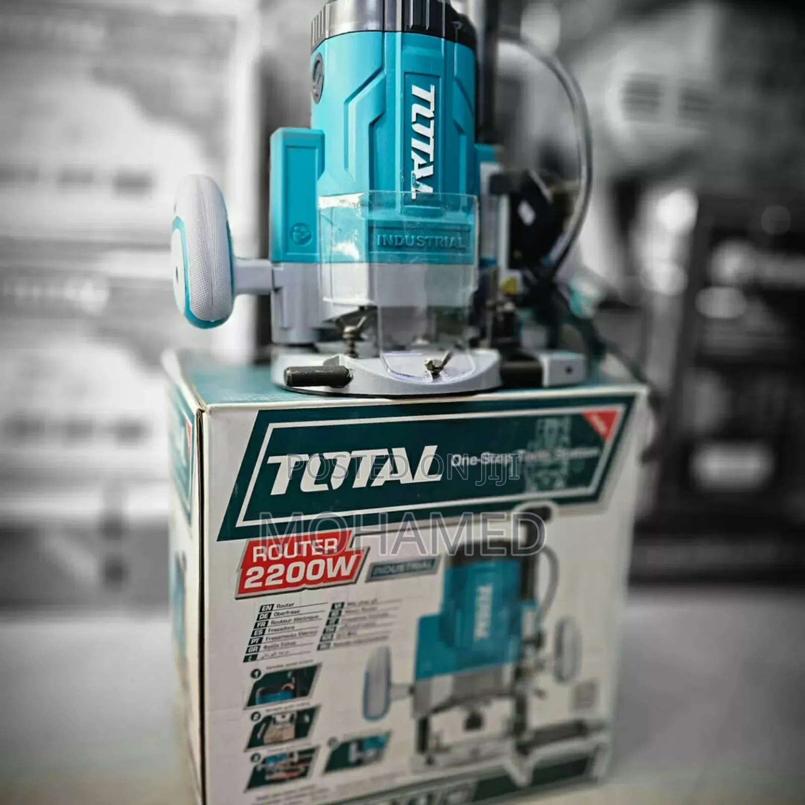 Total Electric Router 2200w