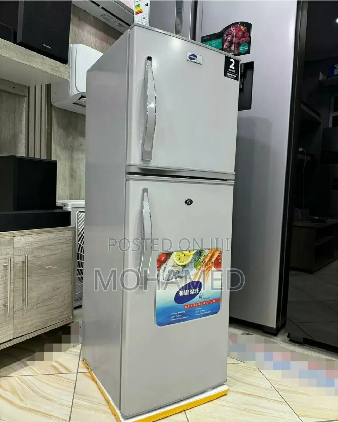 Homebase Fridge Model Hb-150 Ujazo Lita 160