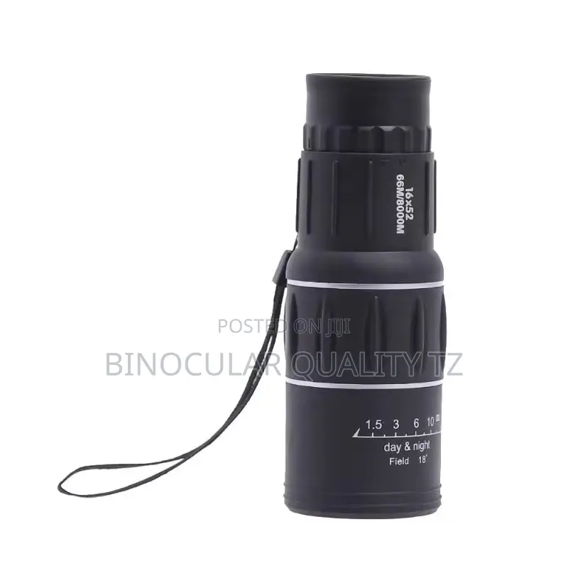 Portable 16x52 Monocular Telescope Zoom Binoculars 66m/8000m