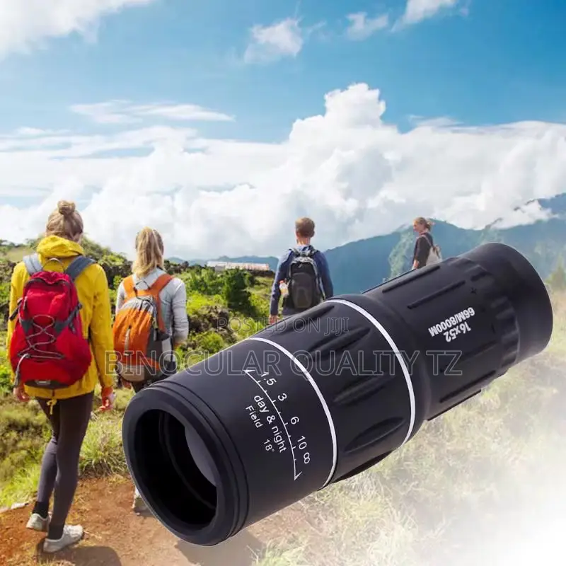 Portable 16x52 Monocular Telescope Zoom Binoculars 66m/8000m