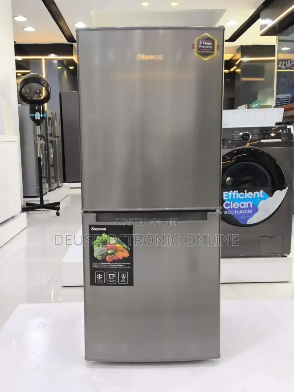 Skywood Combi Refrigerator Model: Sky 108i •Liters 118l