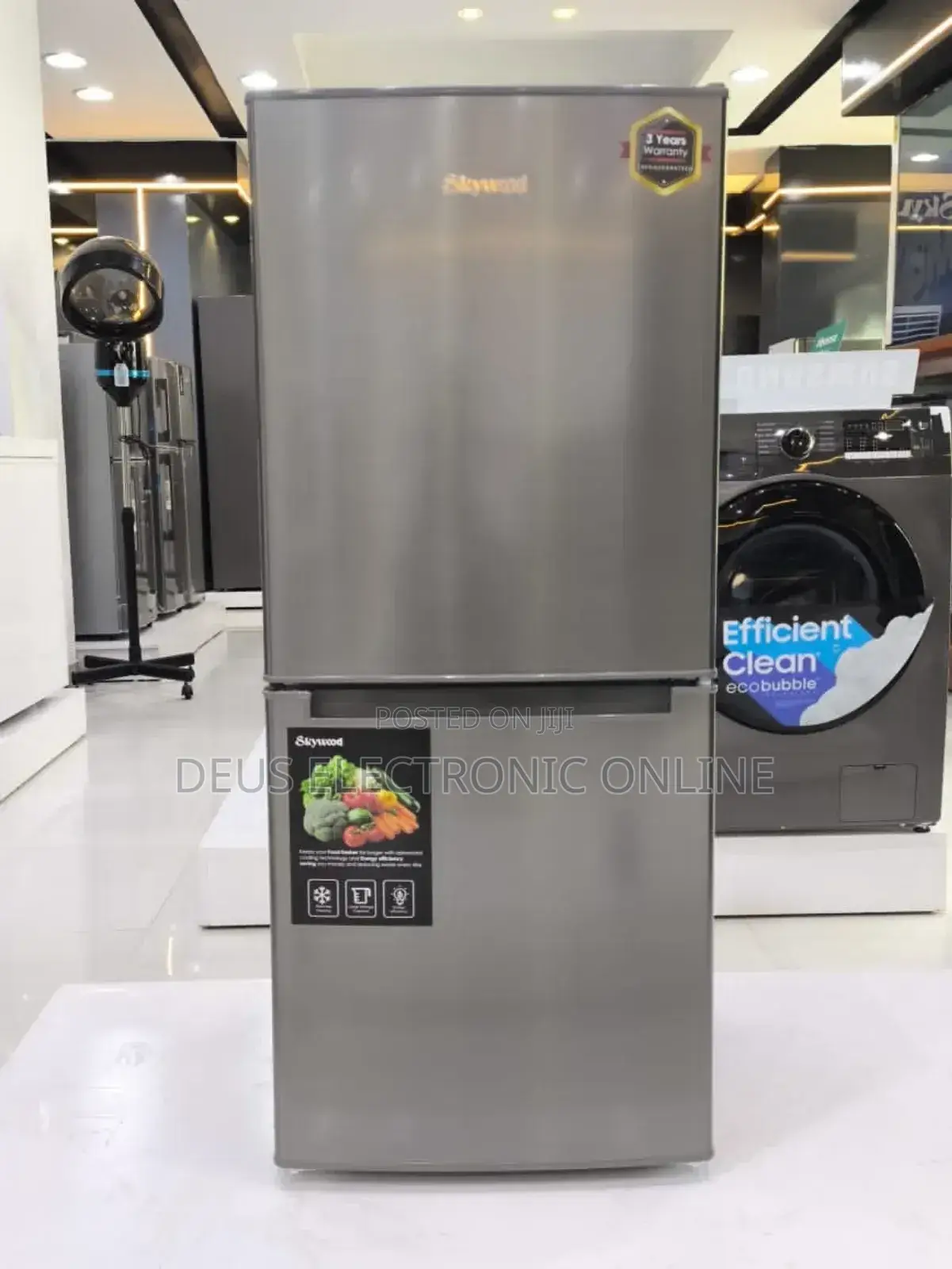 Skywood Combi Refrigerator Model: Sky 108i •Liters 118l