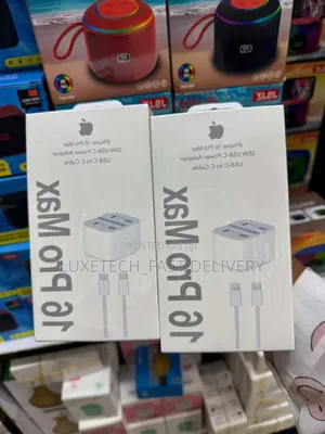 iPhone 16 Pro Max 35w Usb-C to C Cable Fast Charger