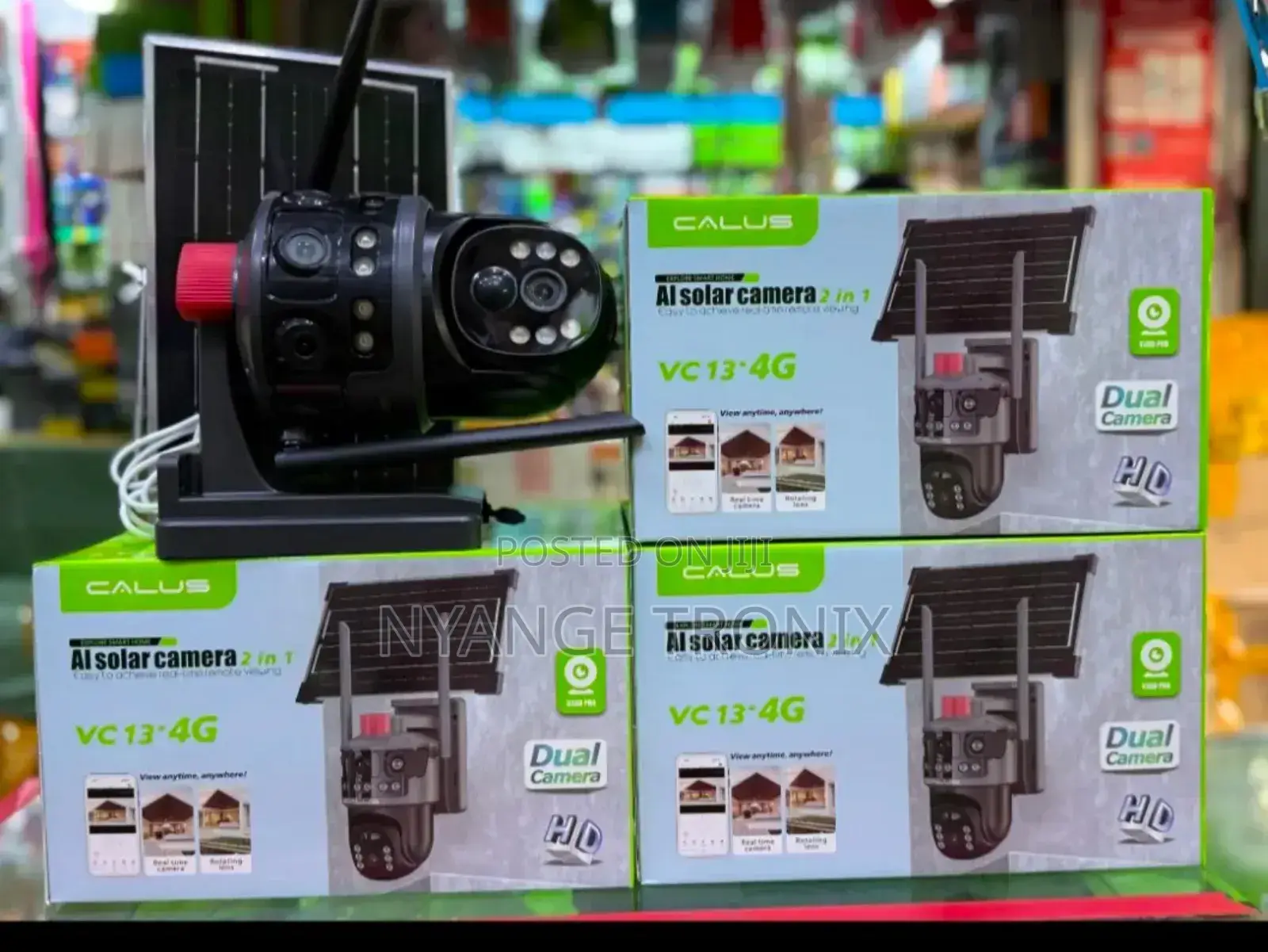 Calus Ai Solar Smart 4g Camera Original