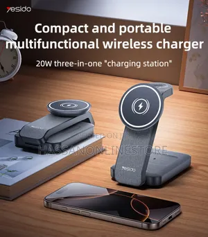 Yesido Ds26 Foldable Charging Stand With Night Light