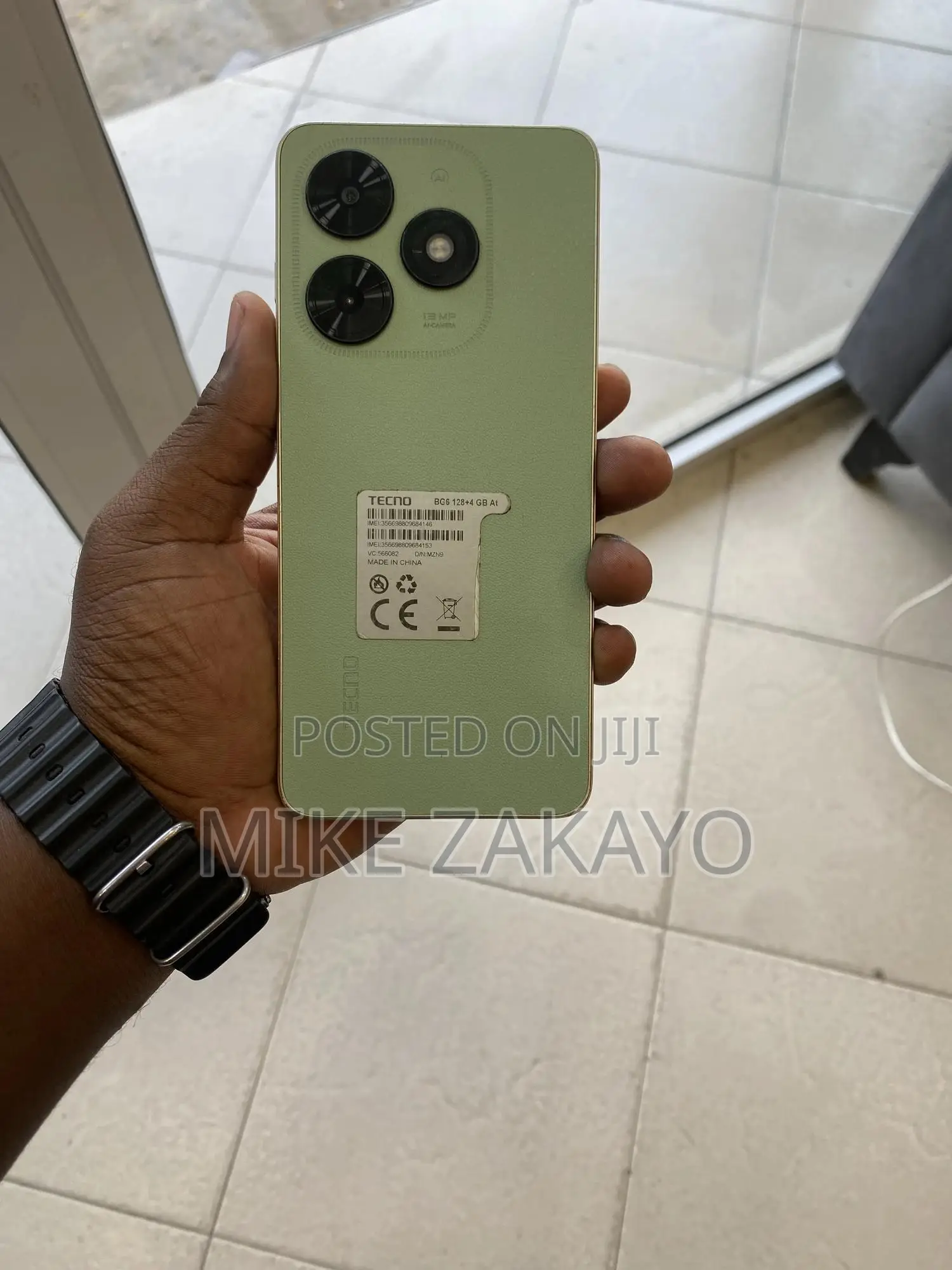 Tecno Pop 8 128 GB Green