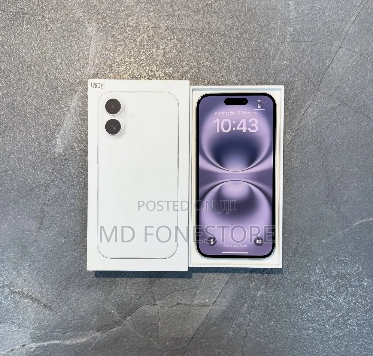 New Apple iPhone 16 128 GB White