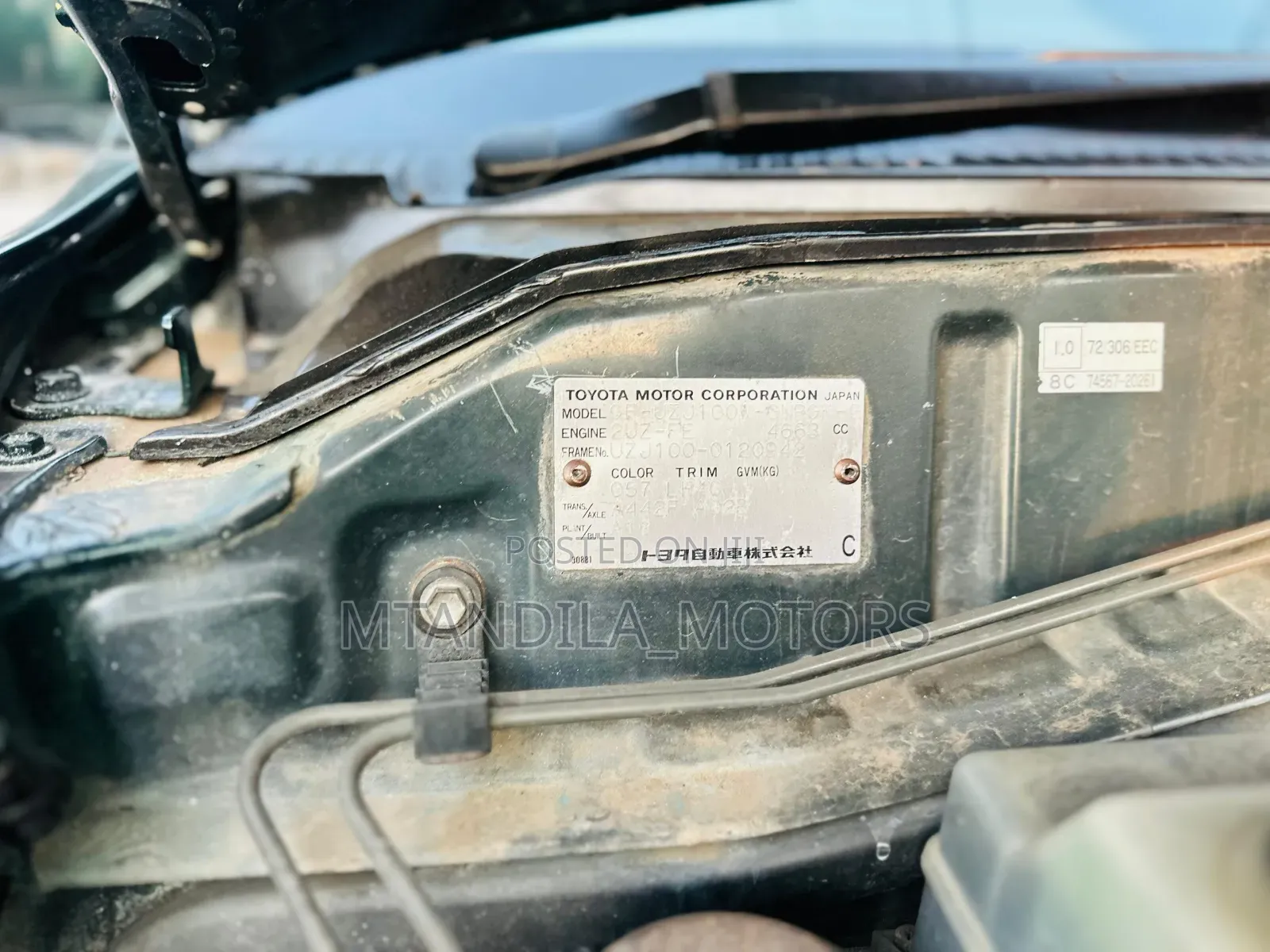 Toyota Land Cruiser Prado 3.4 5dr 2005 Blue