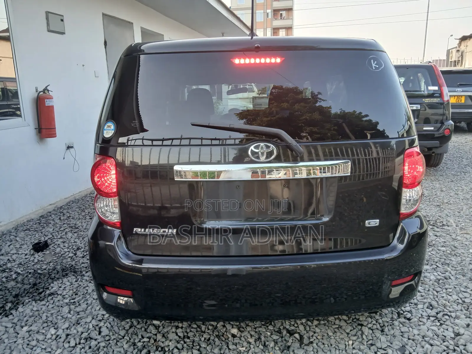 Toyota Corolla Rumion 2008 Black