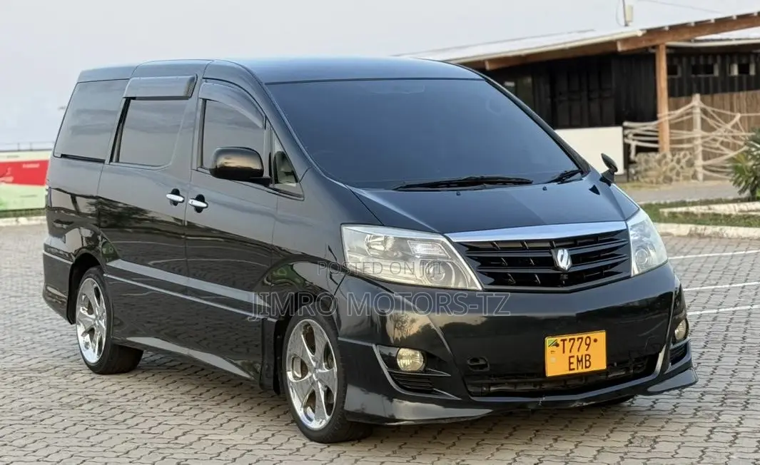 Toyota Alphard 2007 Black