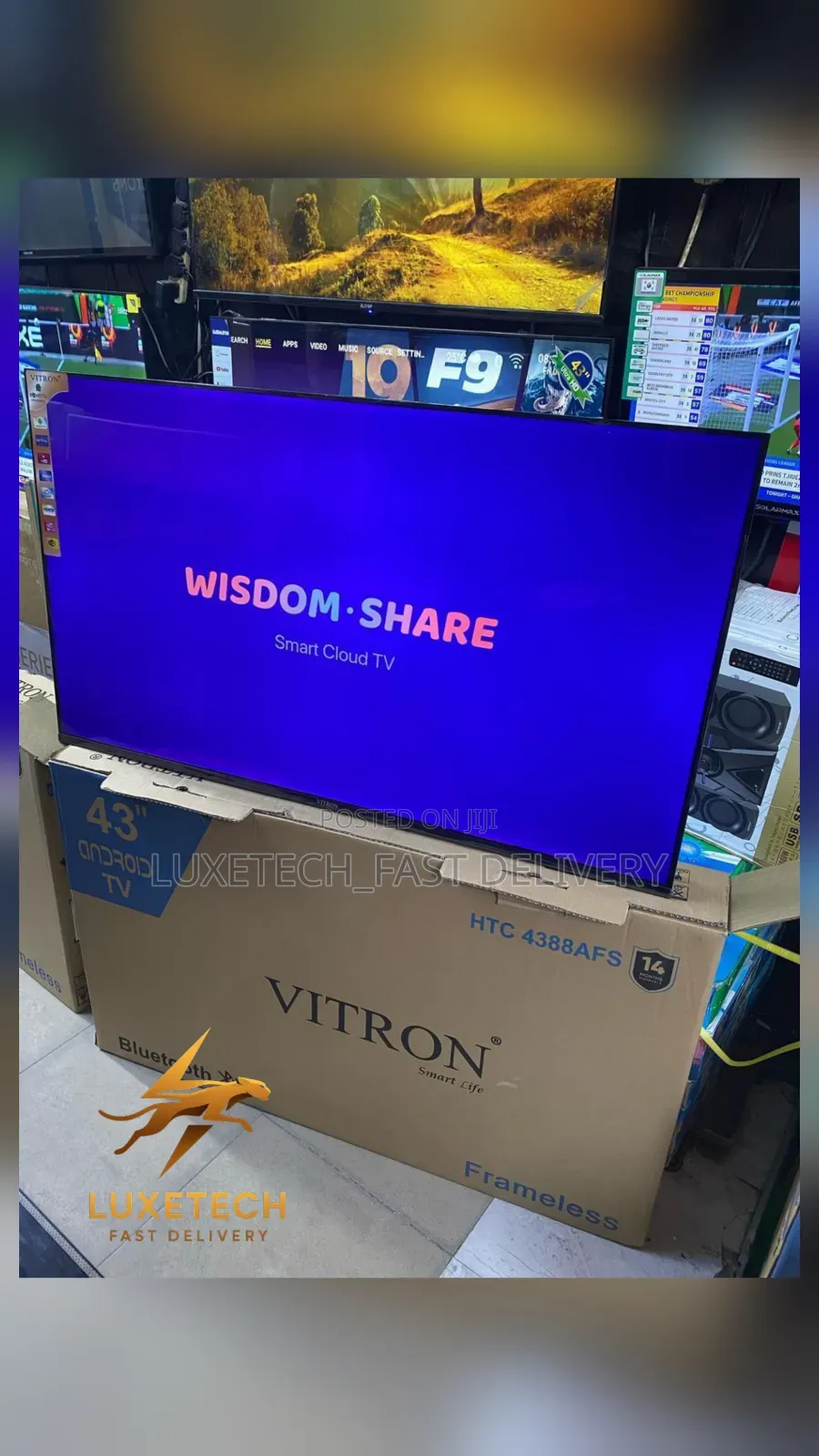 Vitron 43" Smart Android Tv