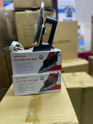 Star XTM Electric Dry Iron Stainless Steel