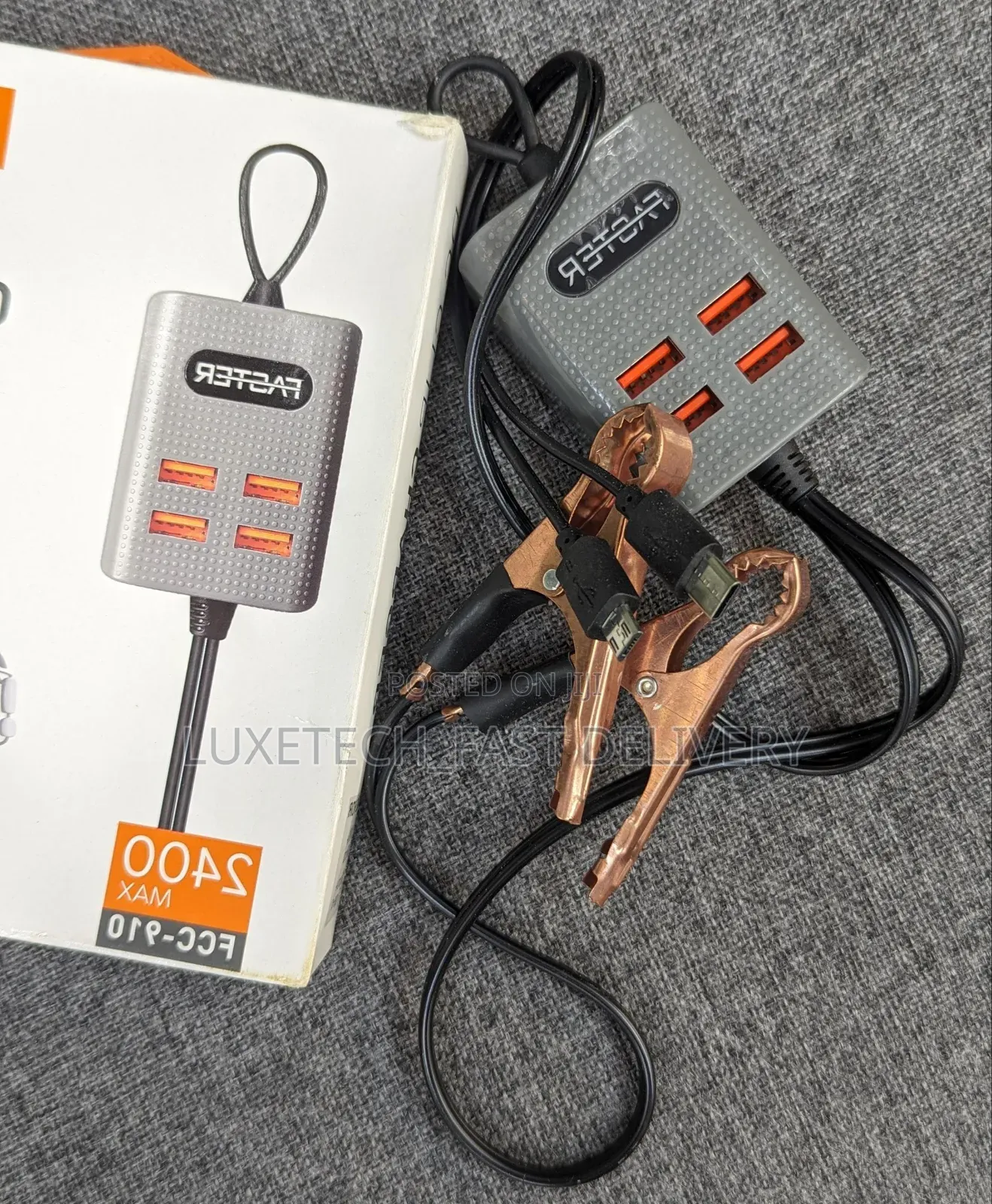 Faster Dc Clip Charger for Car Battery