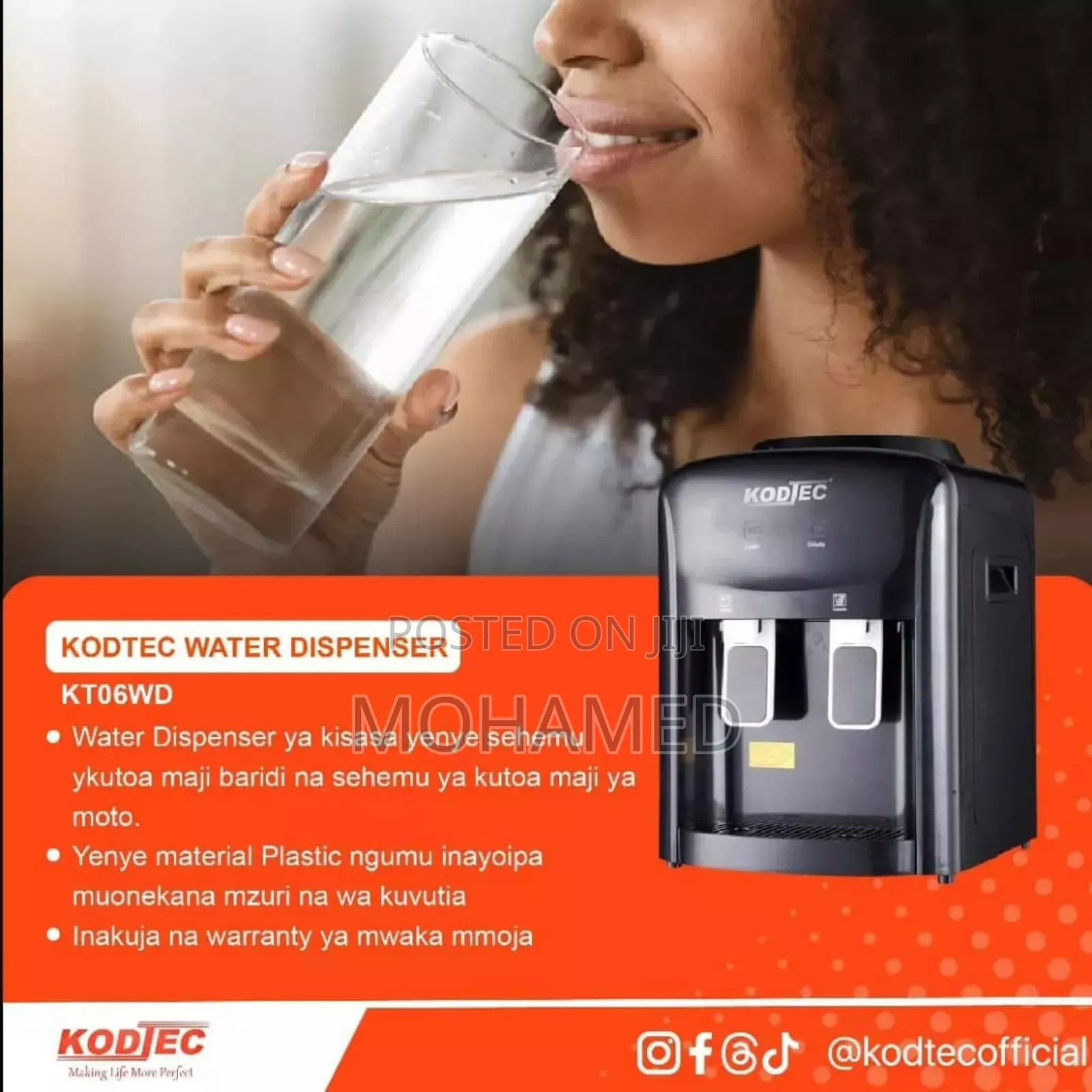 Kodtec Water Dispenser