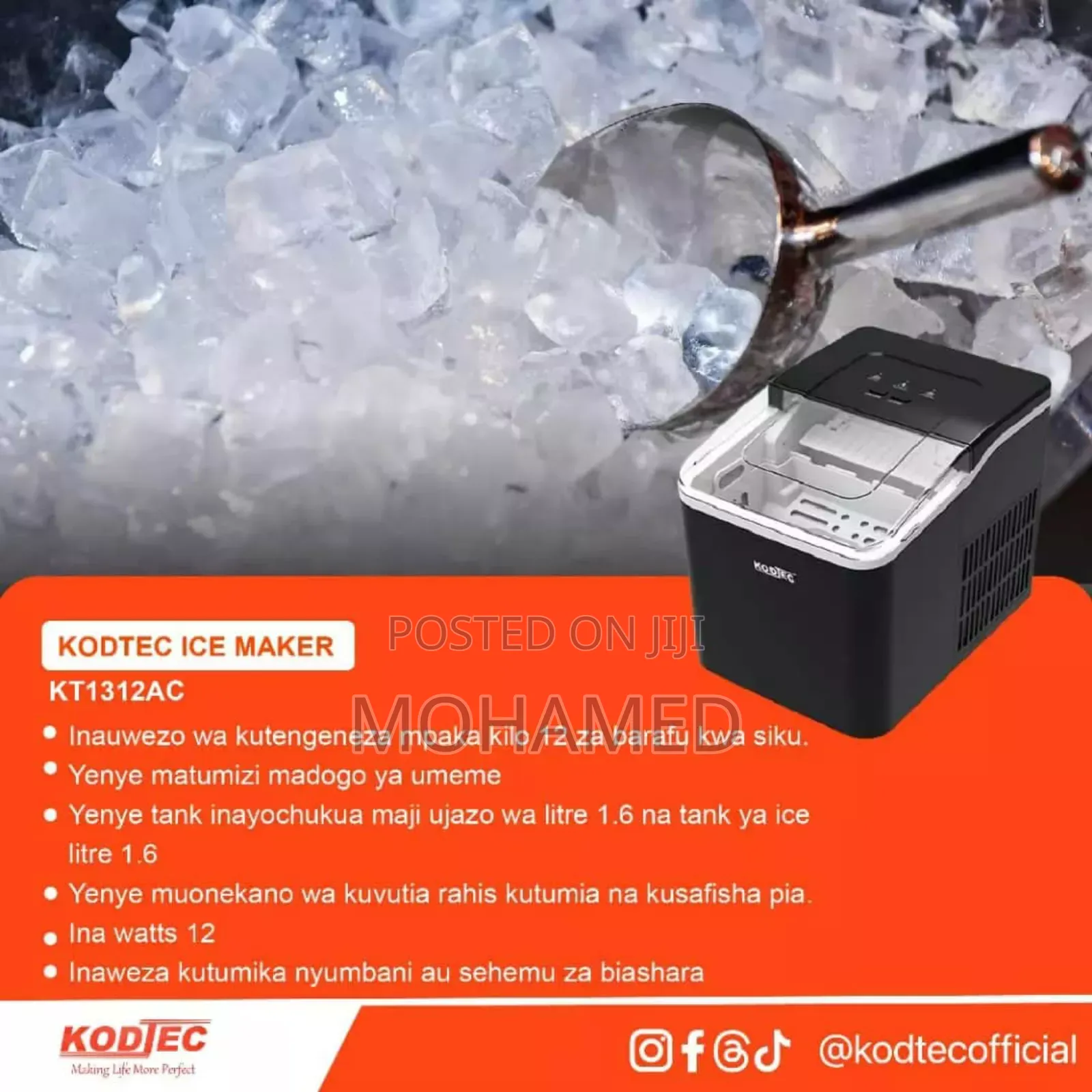 Kodtec Ice Maker