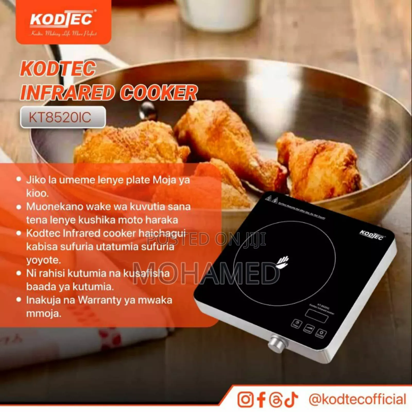 Kodtec Jiko La Umeme