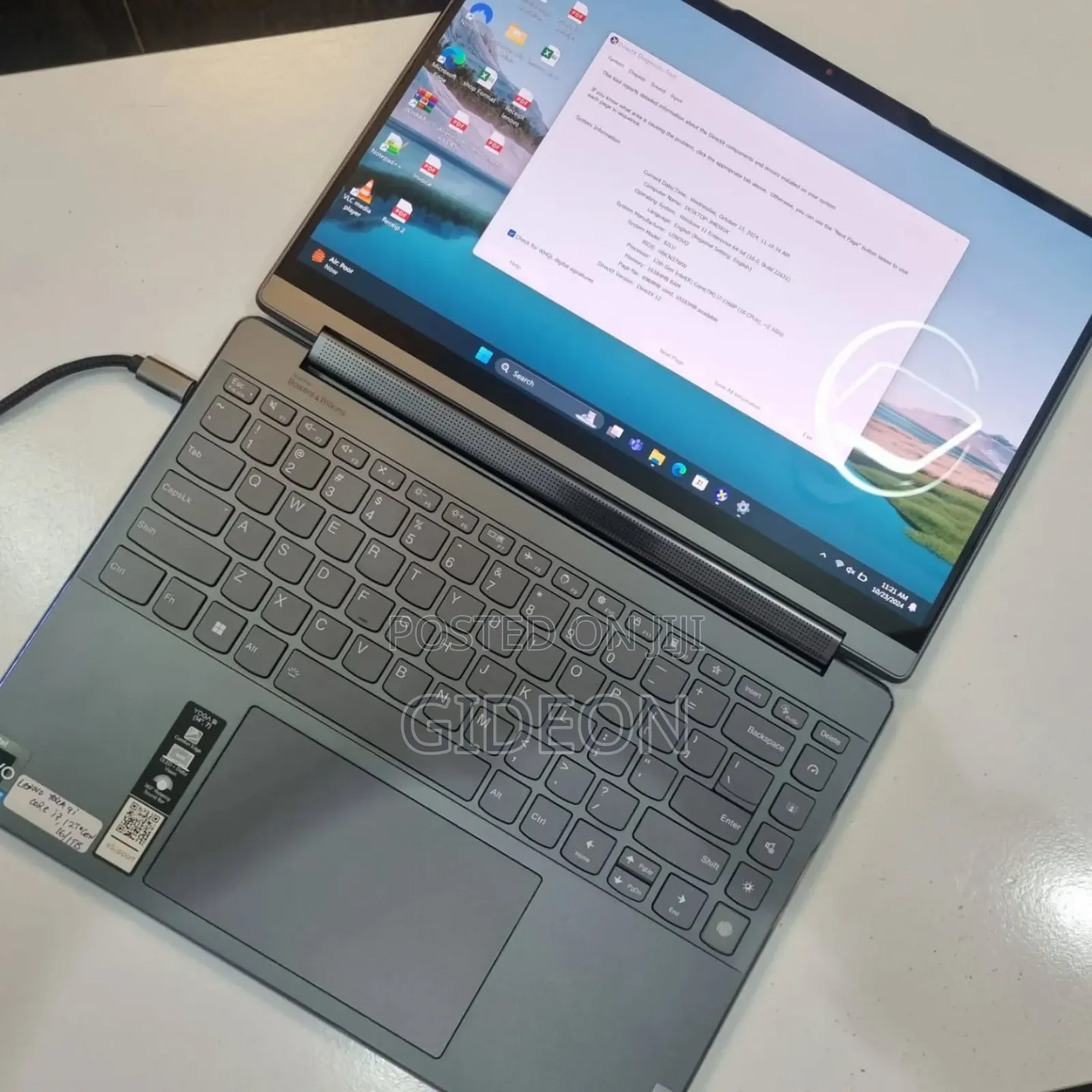New Laptop Lenovo Yoga 9i 16GB Intel Core I7 SSD 1T