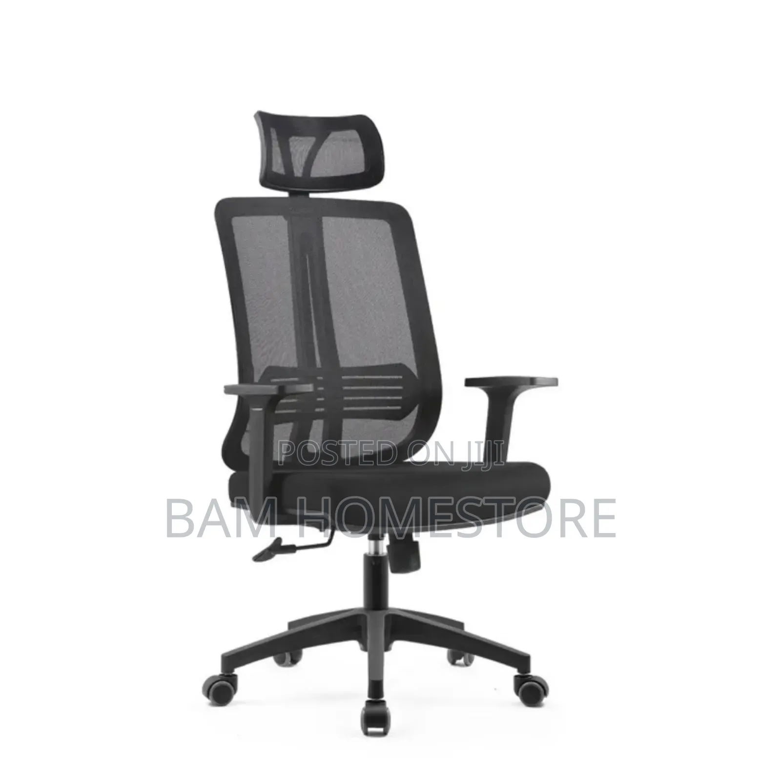 Adjustable Revolving Office Chair With Hand Rest