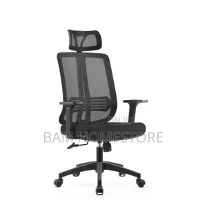Adjustable Revolving Office Chair With Hand Rest