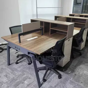 Elegant Company Desk for 2 Staffs
