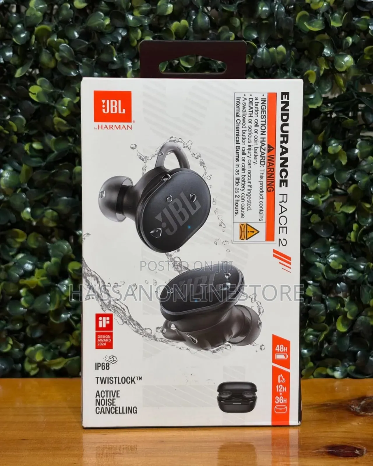 JBL Endurance Race 2 True Wireless Noise-Canceling Earbuds