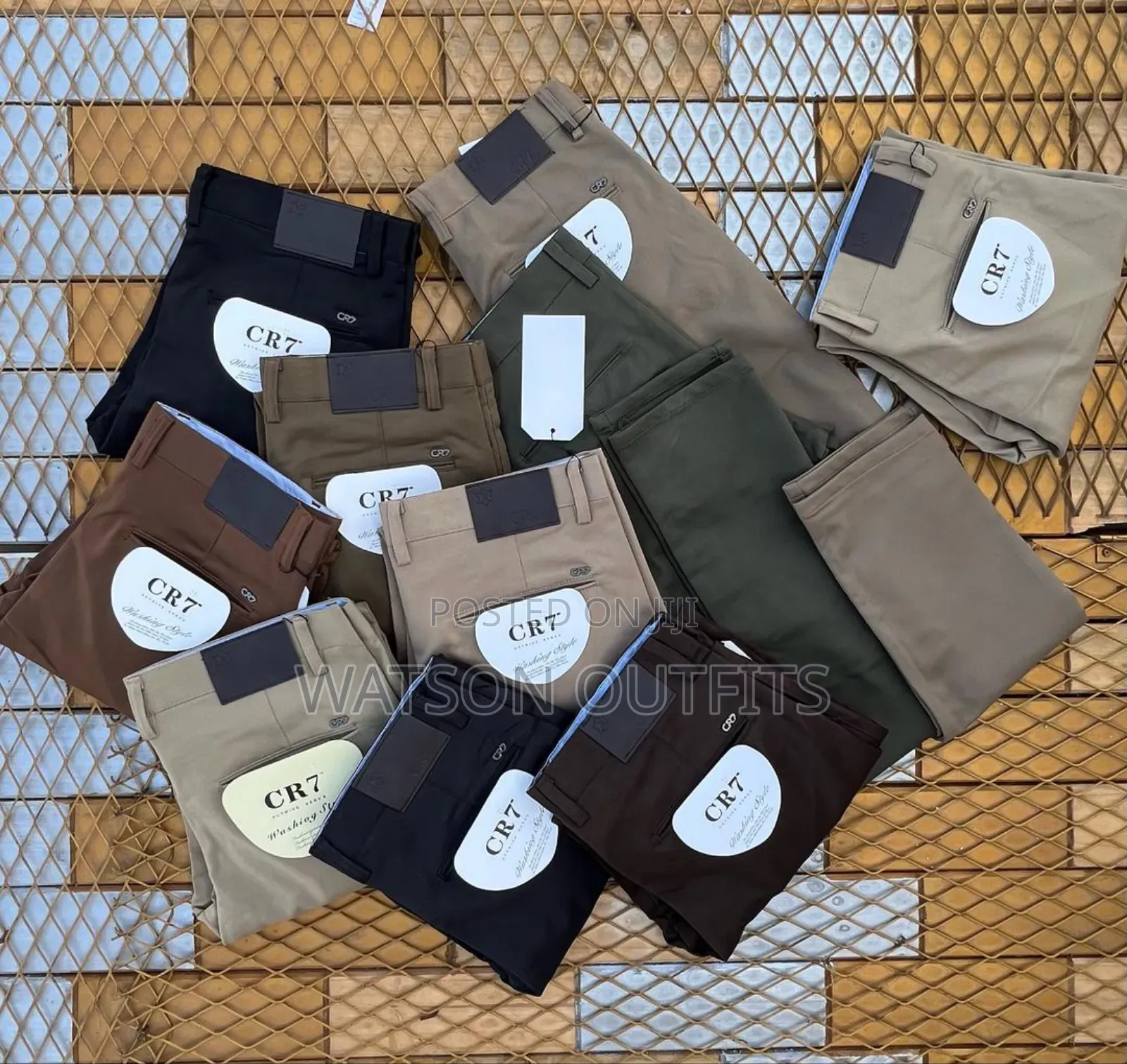 Men's or Male New Style Cadets Pants or Trousers With Cr7