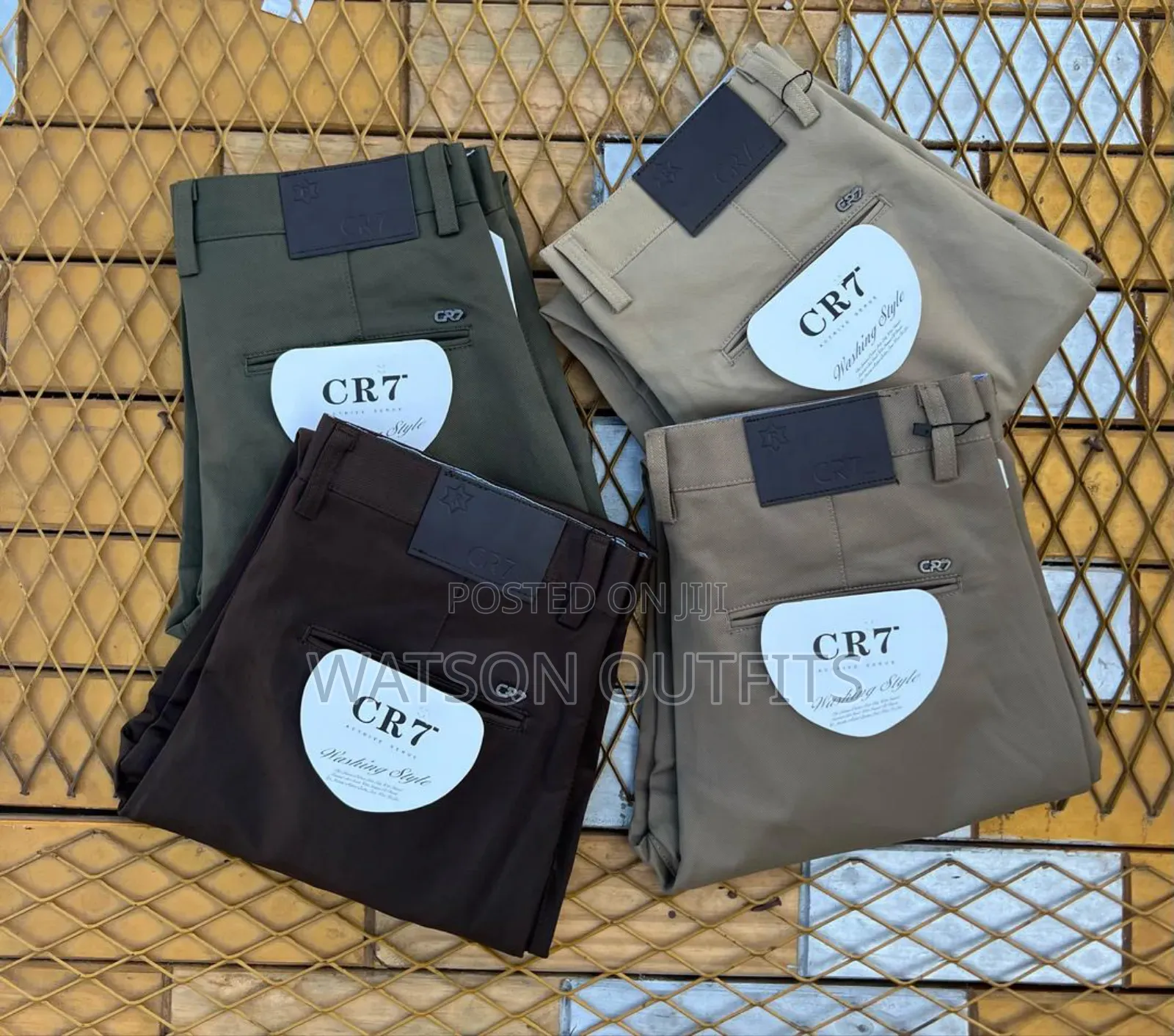 Men's or Male New Style Cadets Pants or Trousers With Cr7
