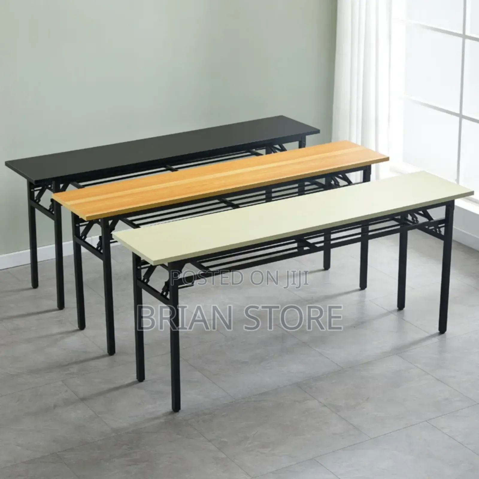 Foldable Table,Chair and Table Lamp Set( Meza ,Kiti Na Taa)
