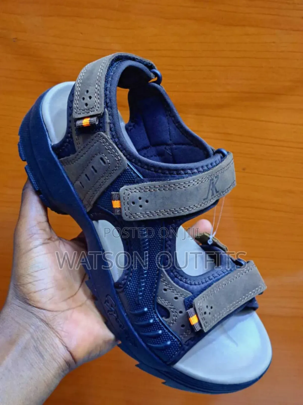 Men's Sandals Official and Pure Leather Materials