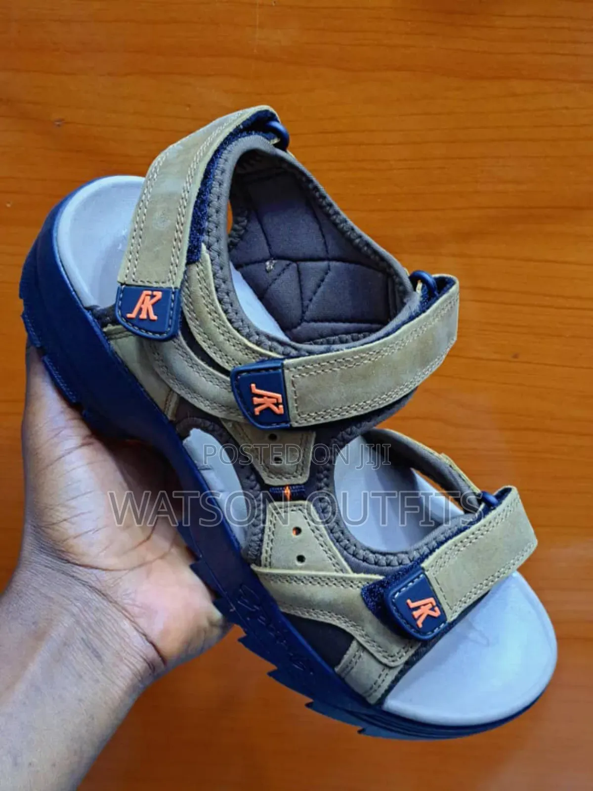 Men's Sandals Official and Pure Leather Materials