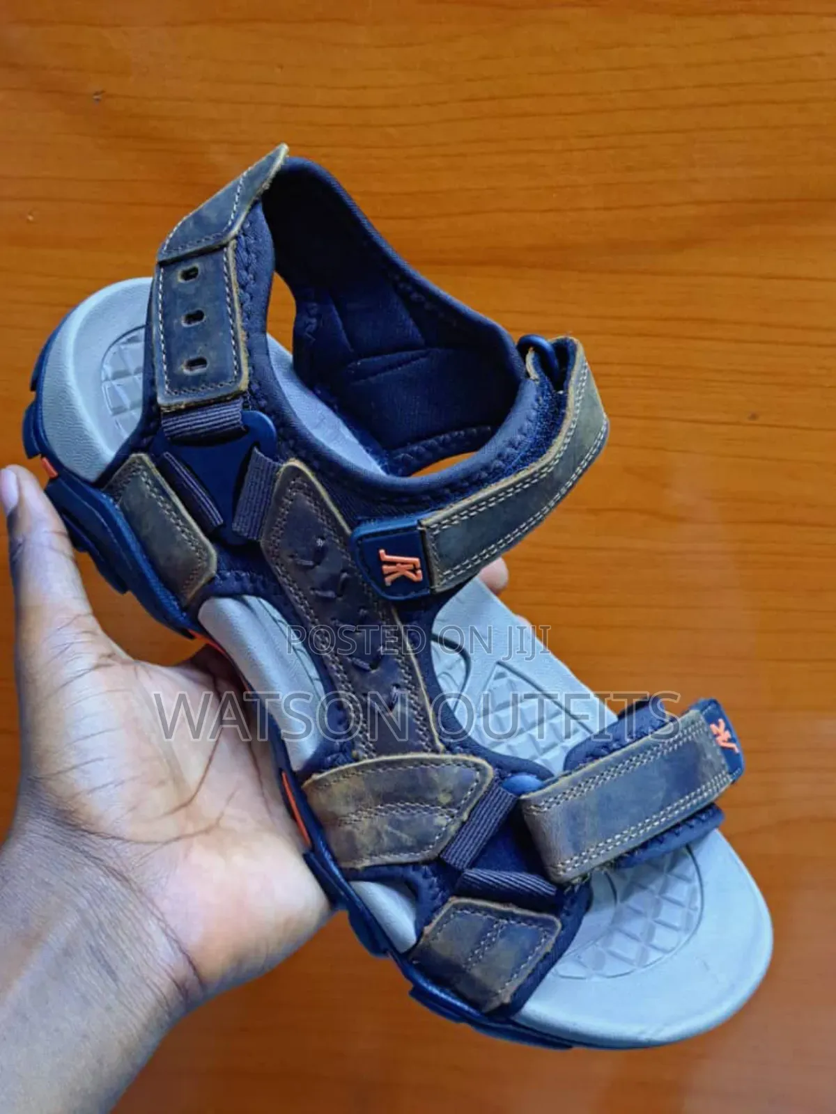 Men's Sandals Official and Pure Leather Materials
