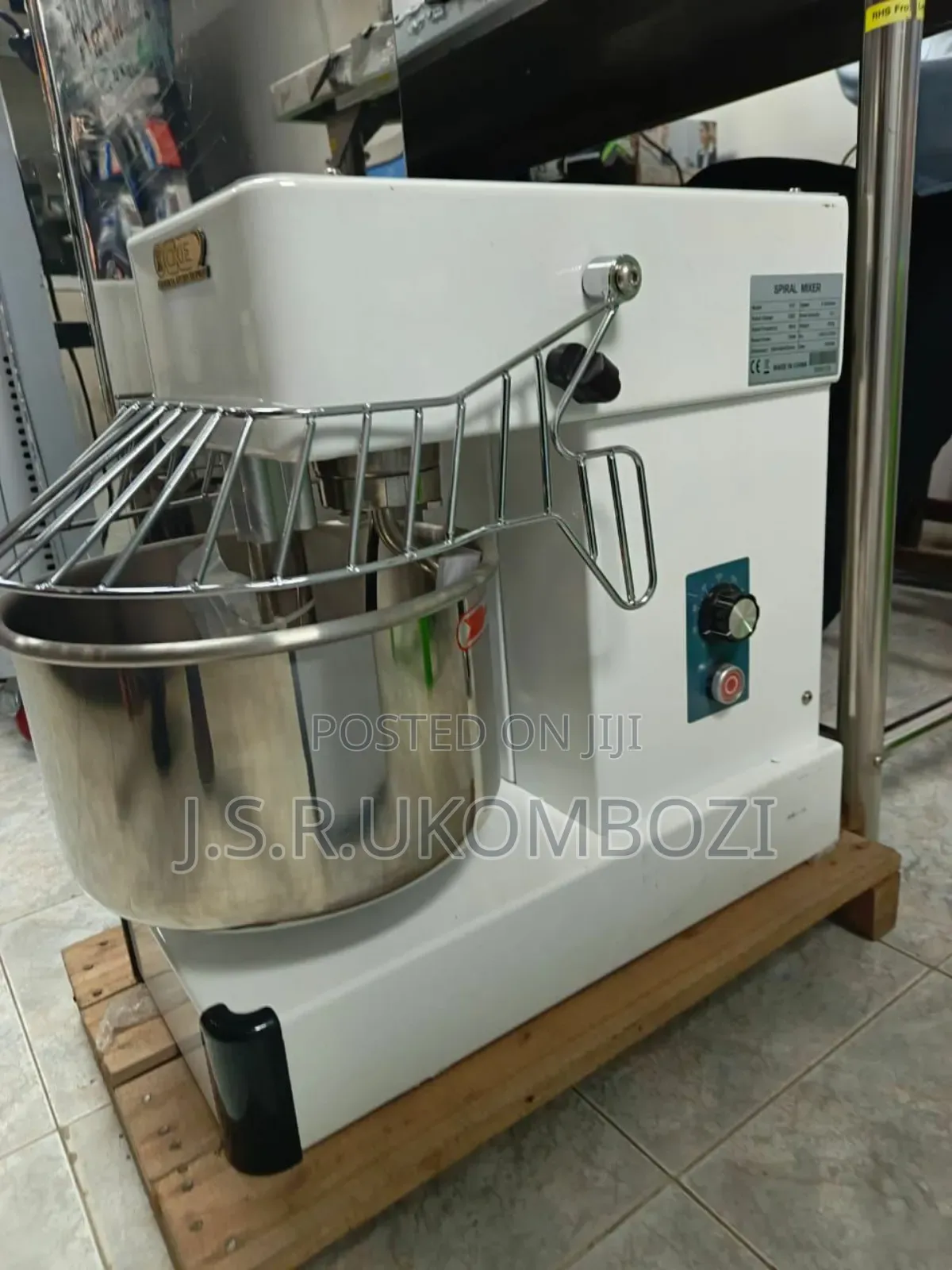 H10 Spiral Mixer 10l (Kg4)