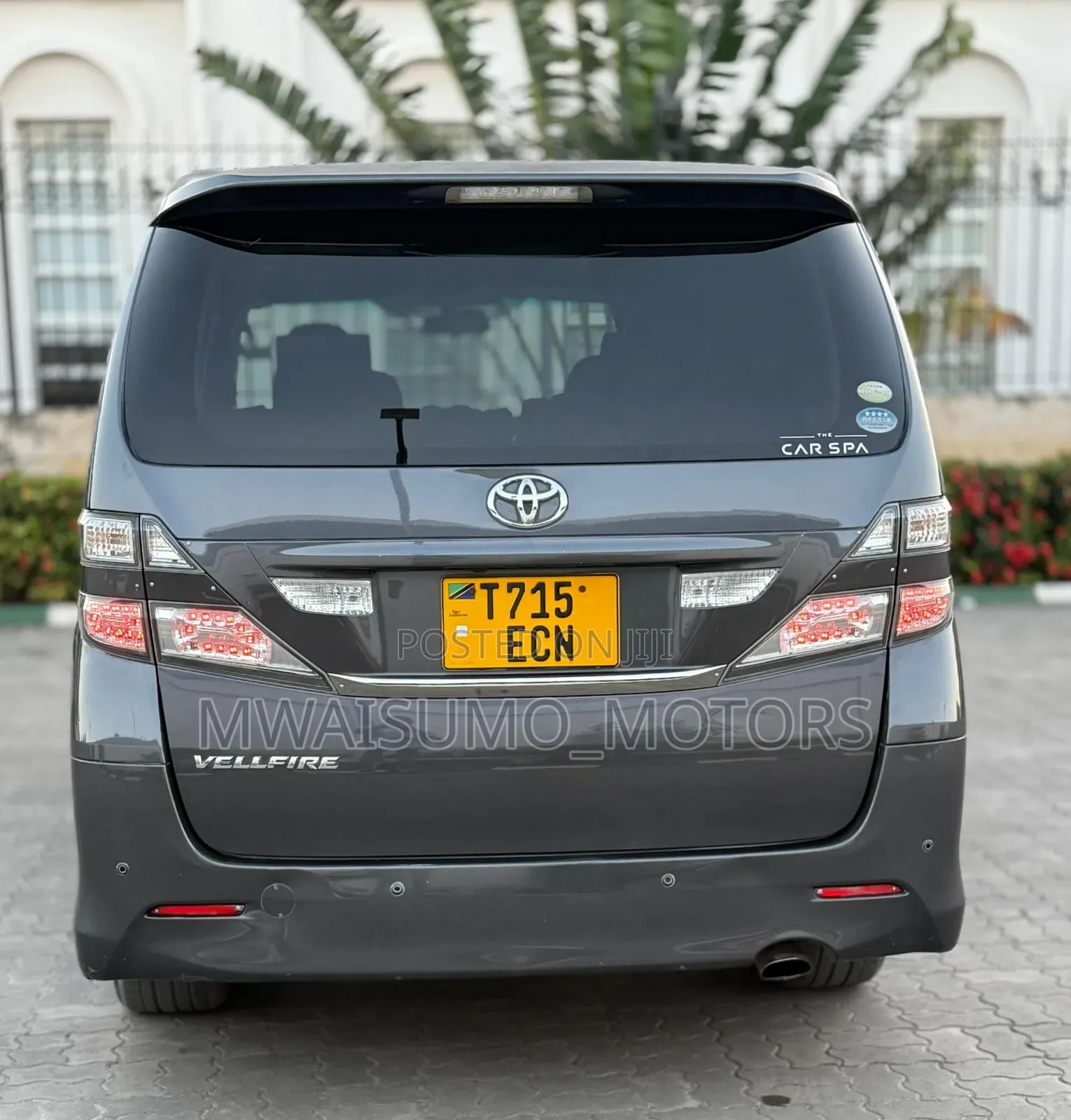 Toyota Vellfire 2009 Gray