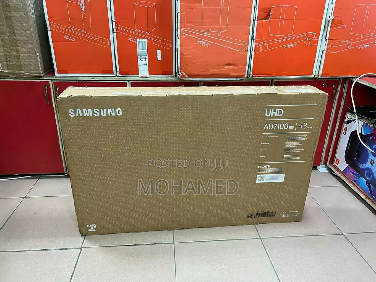 Samsung Inch 43 Model Au7100 Smart New Model