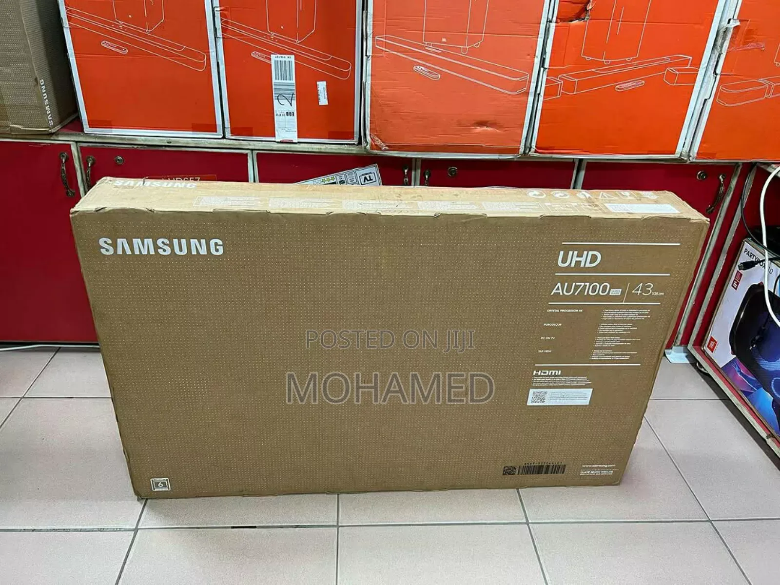 Samsung Inch 43 Model Au7100 Smart New Model