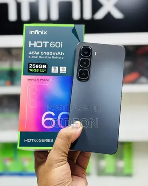 New Infinix Hot 60i 128 GB White