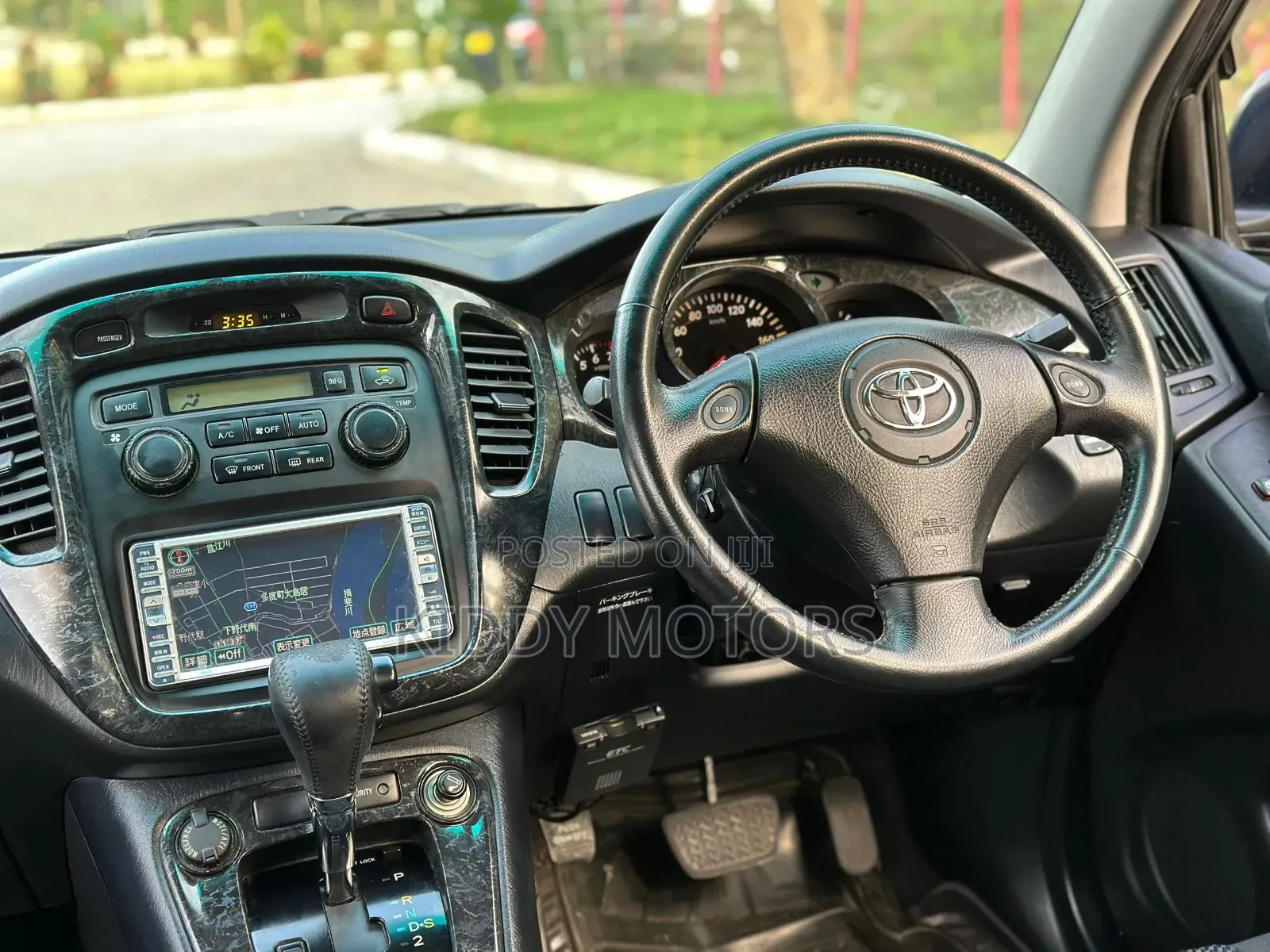 Toyota Kluger 2007 Black