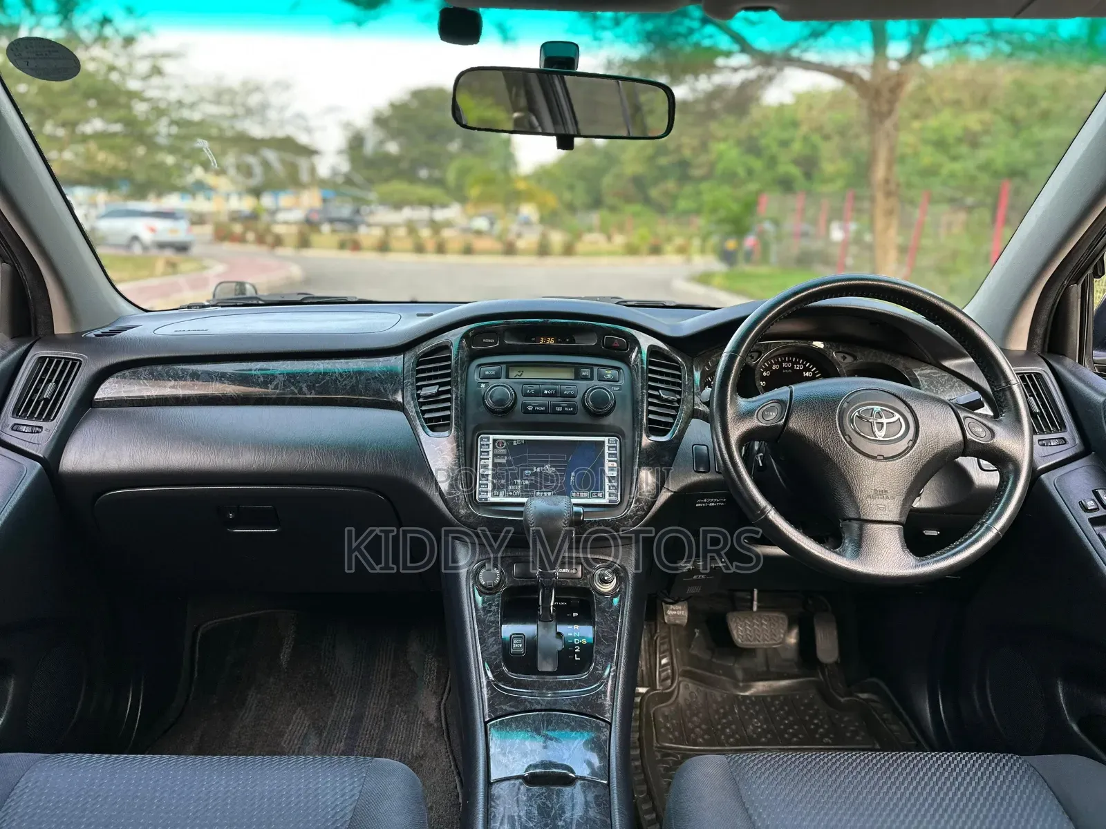 Toyota Kluger 2007 Black